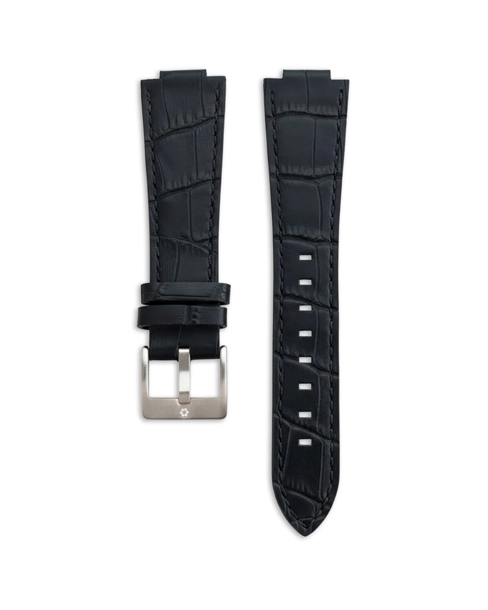 Bracelet Cuir Noir 14mm