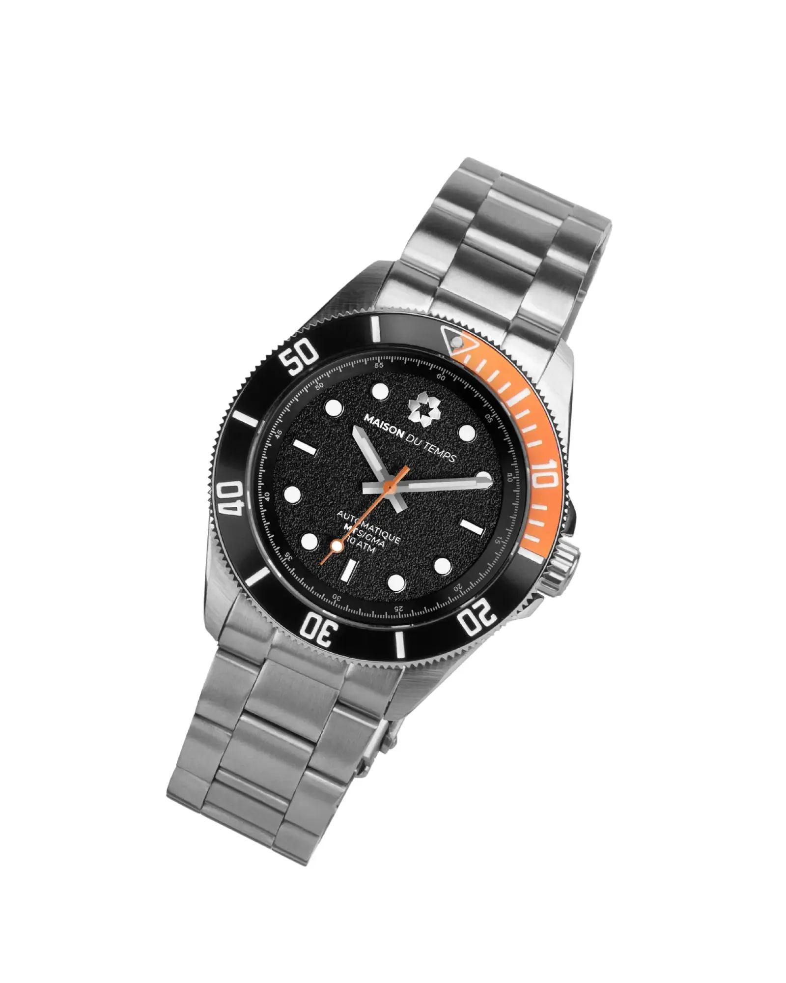 MTSigma Lunette Noire - Orange Acier - Image 3